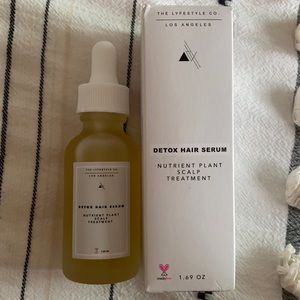 Detox for hair scalp treatment